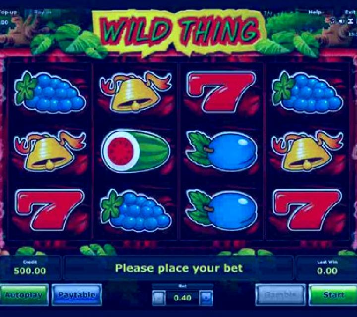 Wild Thing slot game