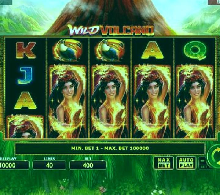 Wild Volcano (Amatic Industries) slot game