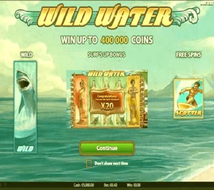 Wild Water slot game