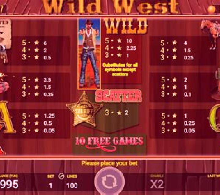 Wild West (AGT Software) online slot