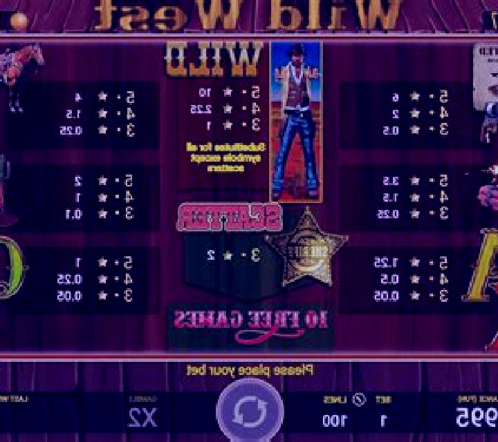 Wild West (AGT Software) slot machine