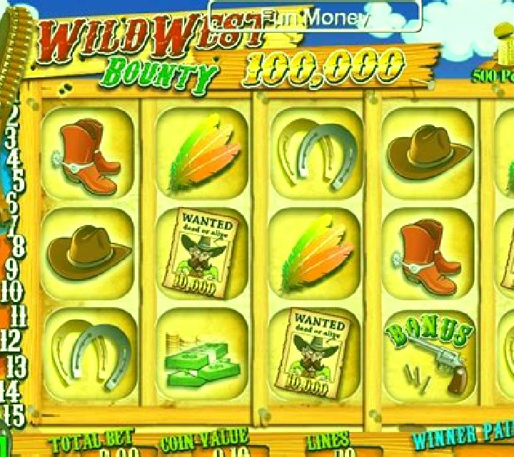Wild West Bounty (SkillOnNet) slot machine