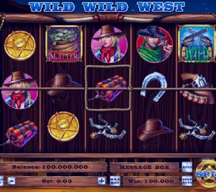 Wild West Revolver slot machine