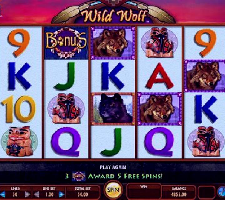 Wild Wild Wolf slot machine