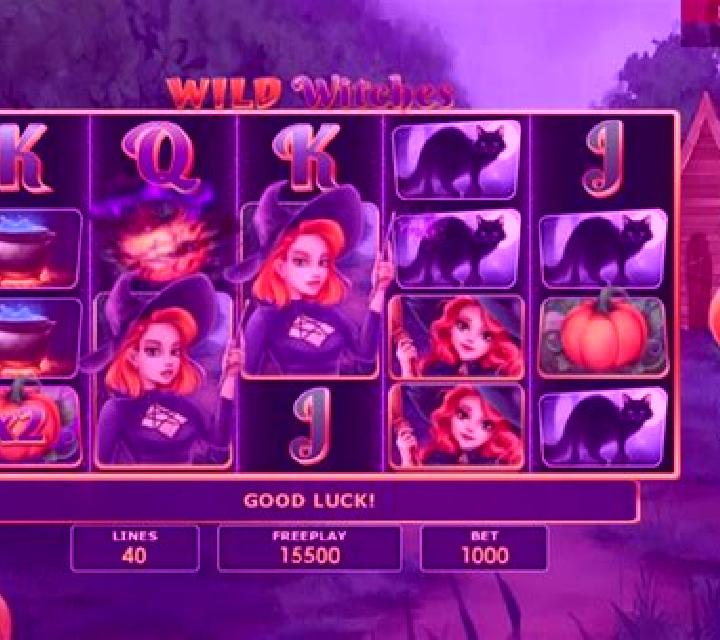 Wild Witches (NetEnt) slot machine