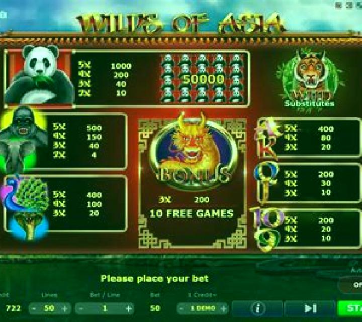 Wilds of Asia slot