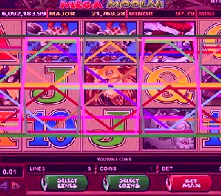 William Hill Mega Moolah slot game