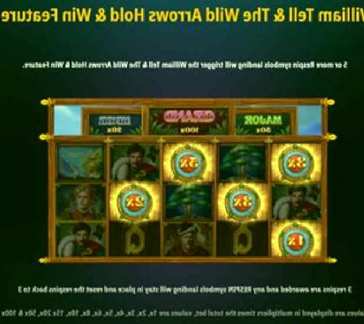 William Tell and The Wild Arrows Hold and Win slot machine