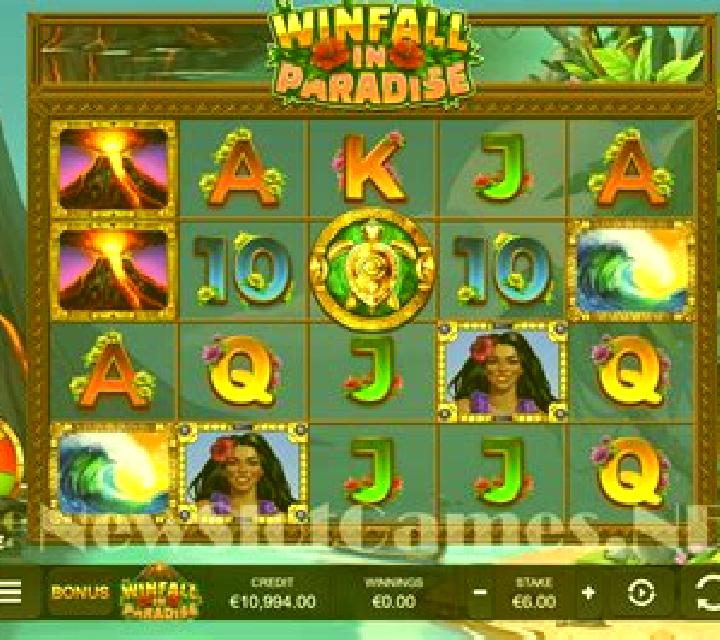 Winfall in Paradise slot