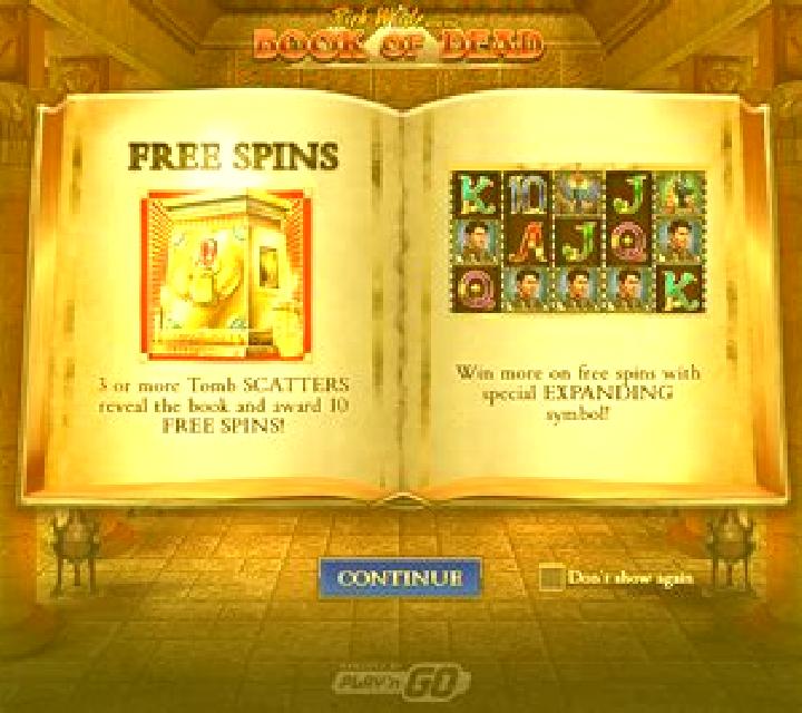 Winning Dead slot game