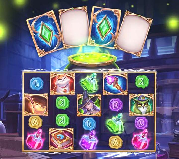 Witch Feature slot game