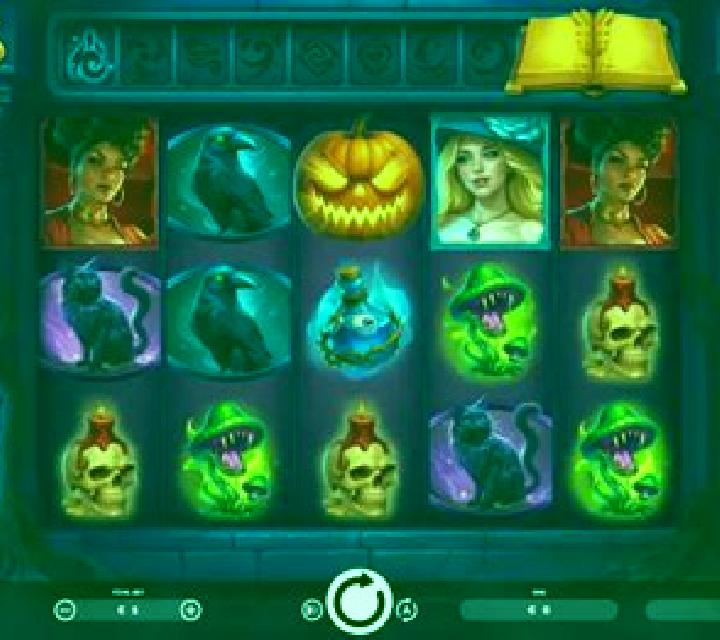 Witches Book slot