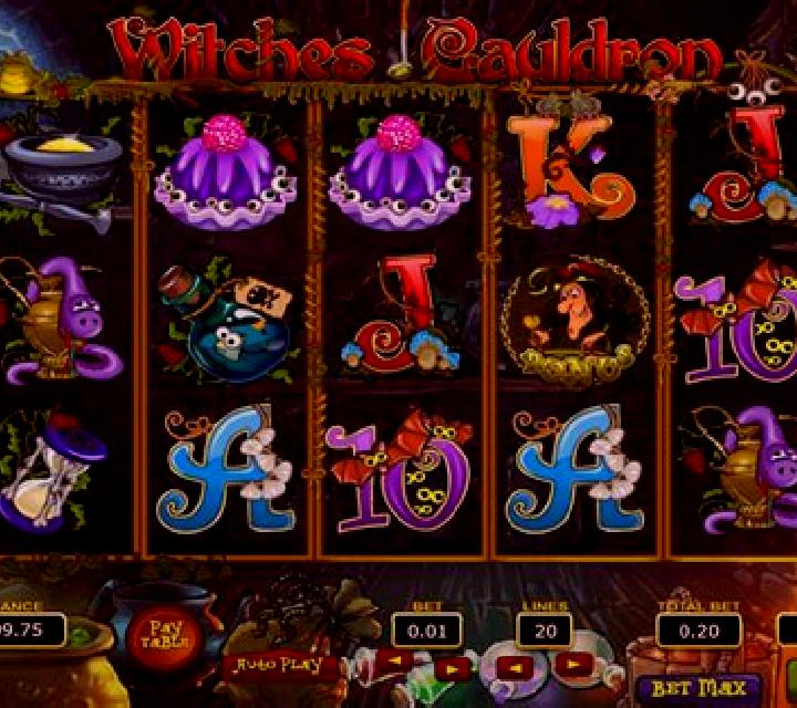 Witches Cauldron slot game