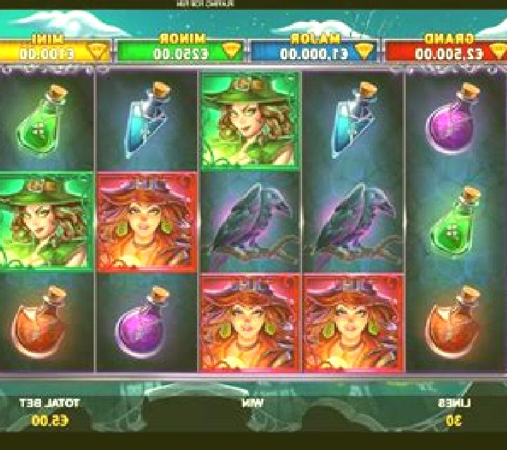Witches Wild Brew slot game