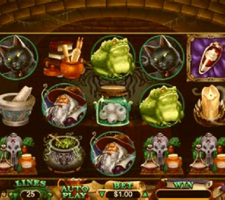 Witchs Brew (RTG) online slot