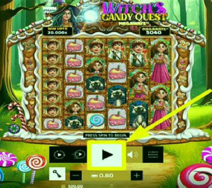 Witch s Candy Quest Megaways slot
