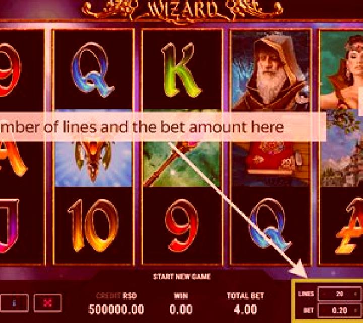 Wizard (Fazi) slot machine