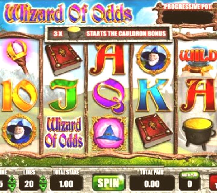 Wizard of Odds slot game