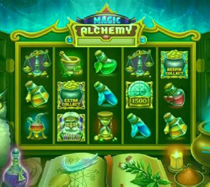 Wizard’s Alchemy slot game