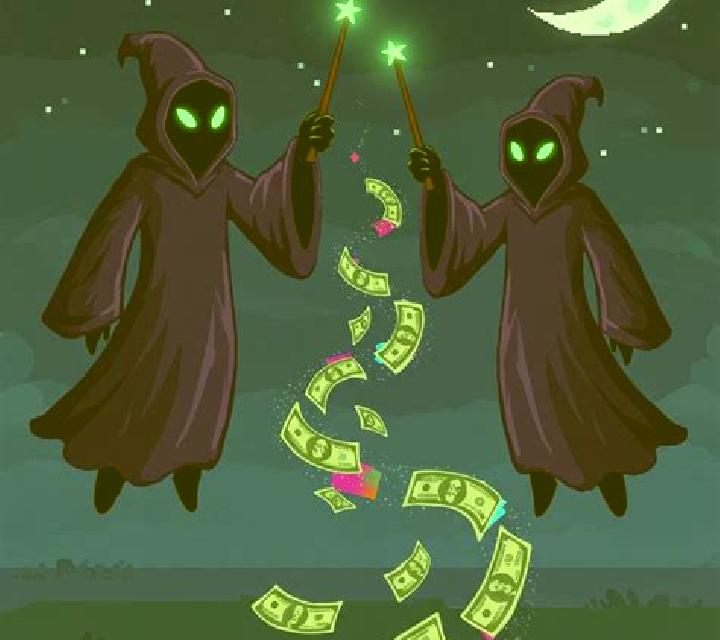 Wizards Wand Money Up slot machine