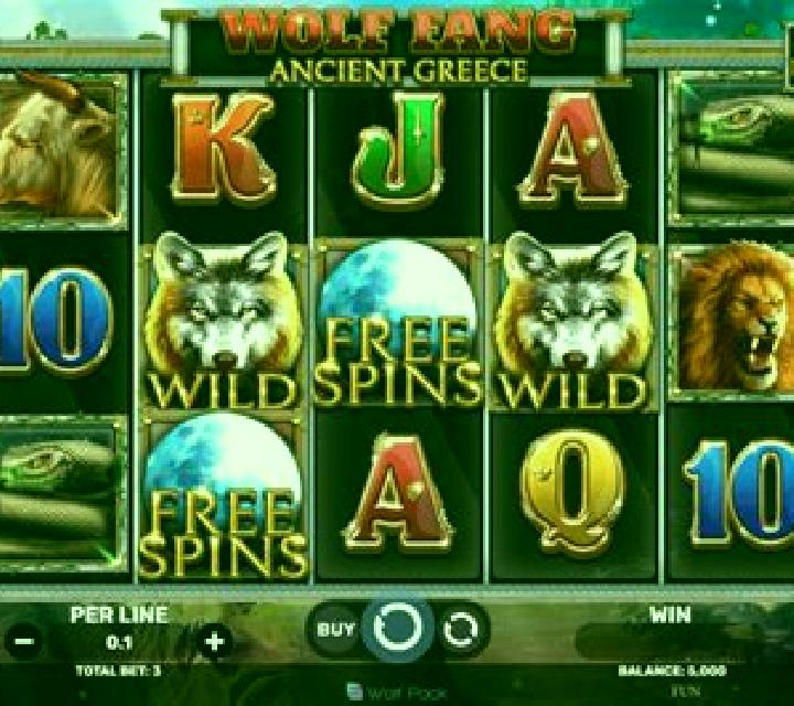 Wolf Fang - Ancient Greece online slot