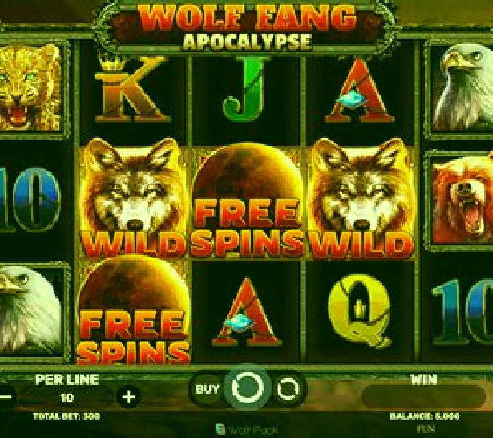 Wolf Fang - Apocalypse slot machine