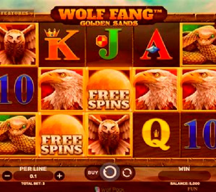Wolf Fang Golden Sands slot