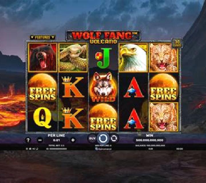 Wolf Fang - Volcano slot