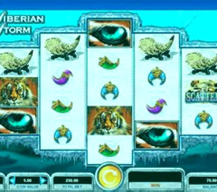 Wolf Fang Winter Storm slot machine