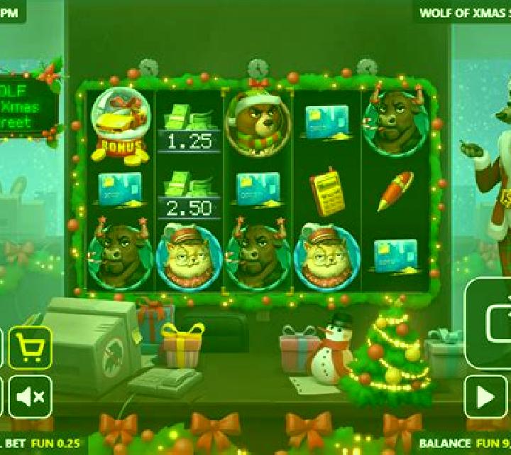 Wolf of Xmas Street slot