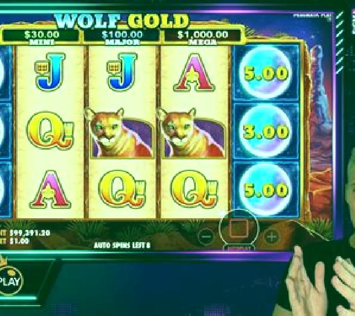 Wolfpack slot machine