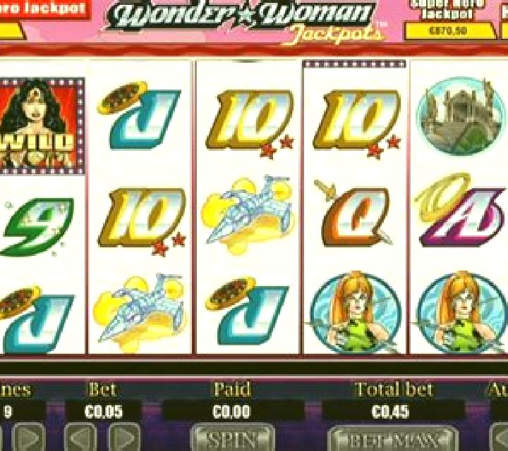 Wonder Woman Jackpots slot game