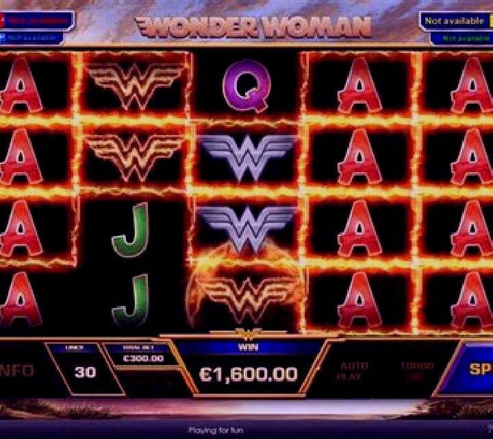 Wonder Woman (Playtech) slot game