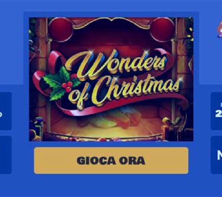 Wonders of Christmas slot machine