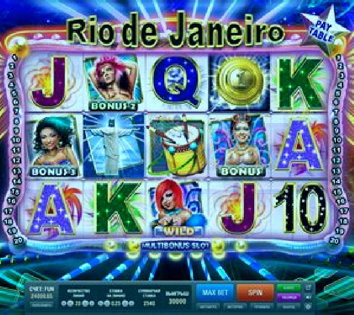 Wonders Of Rio slot machine