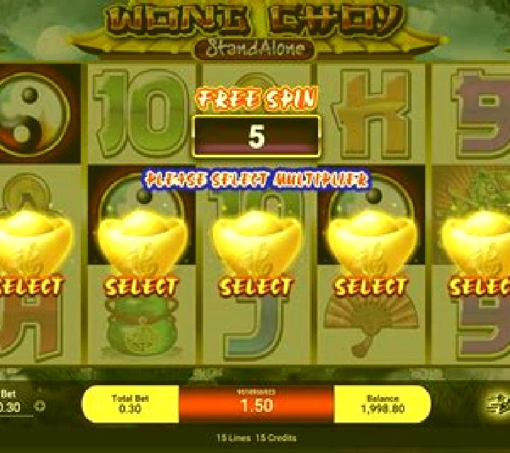 Wong TaiSin slot machine