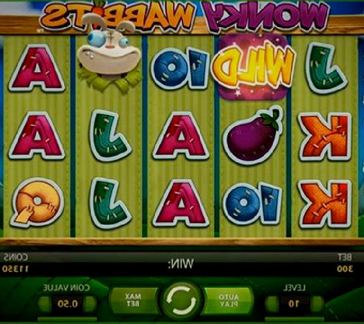 Wonky Wabbits slot game