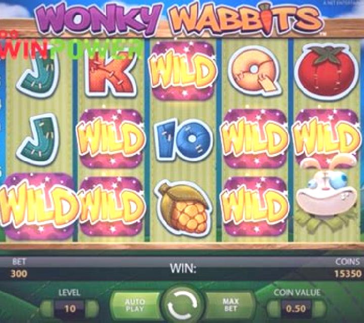 Wonky Wabbits slot machine