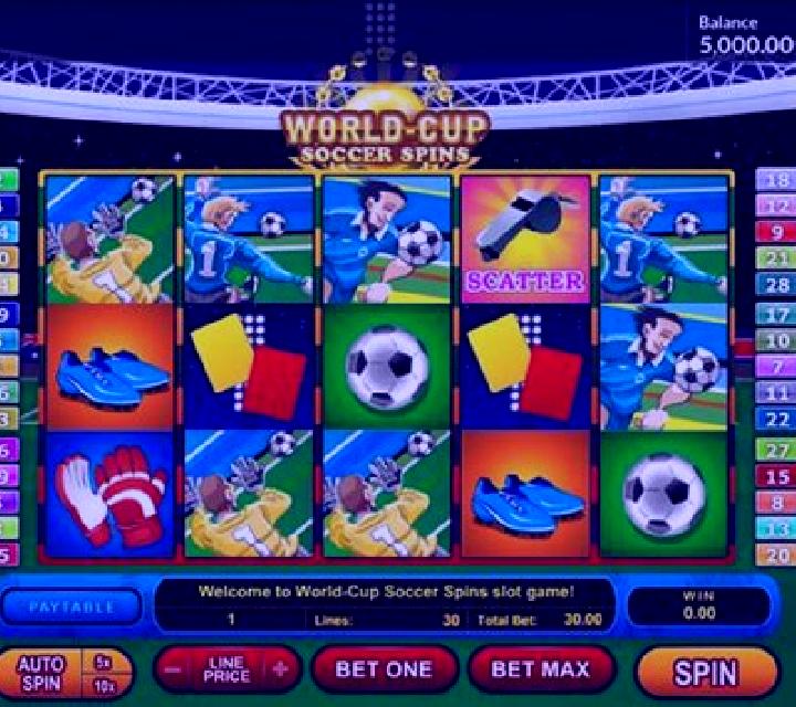 World-Cup Soccer Spins slot machine