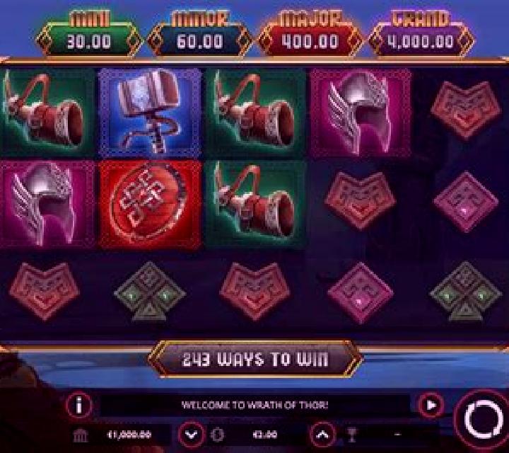Wrath of Thor (Dream Tech) online slot
