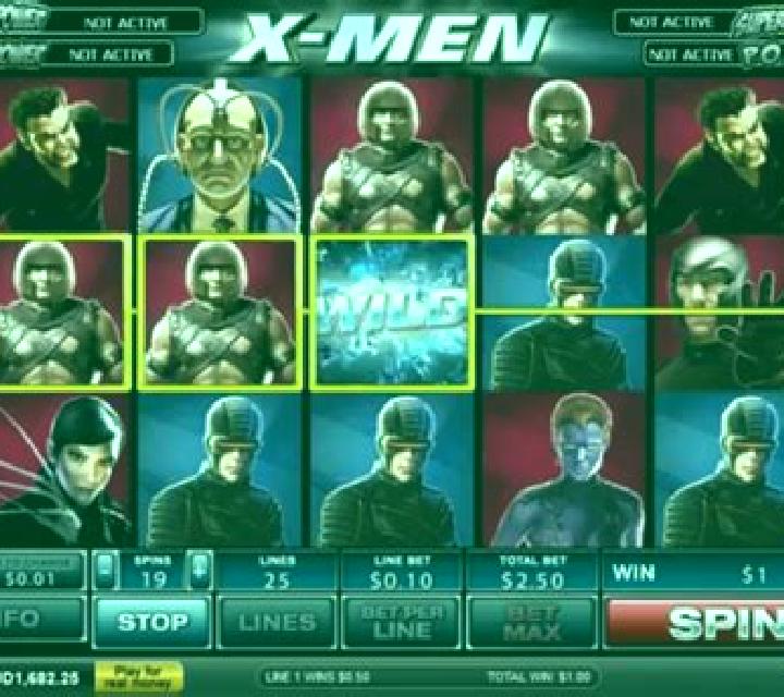 X-Men slot machine