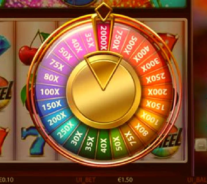 X Wheel slot game