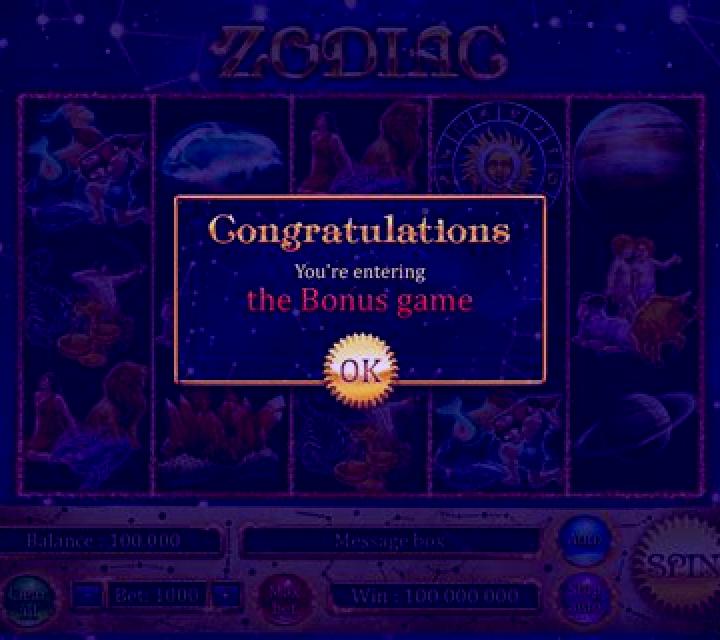 X Zodiac online slot