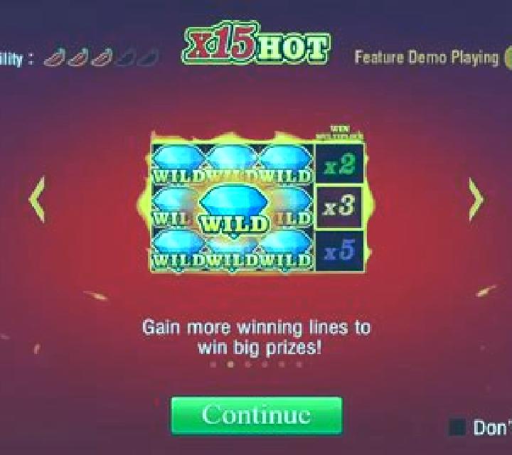 X15 HOT slot machine