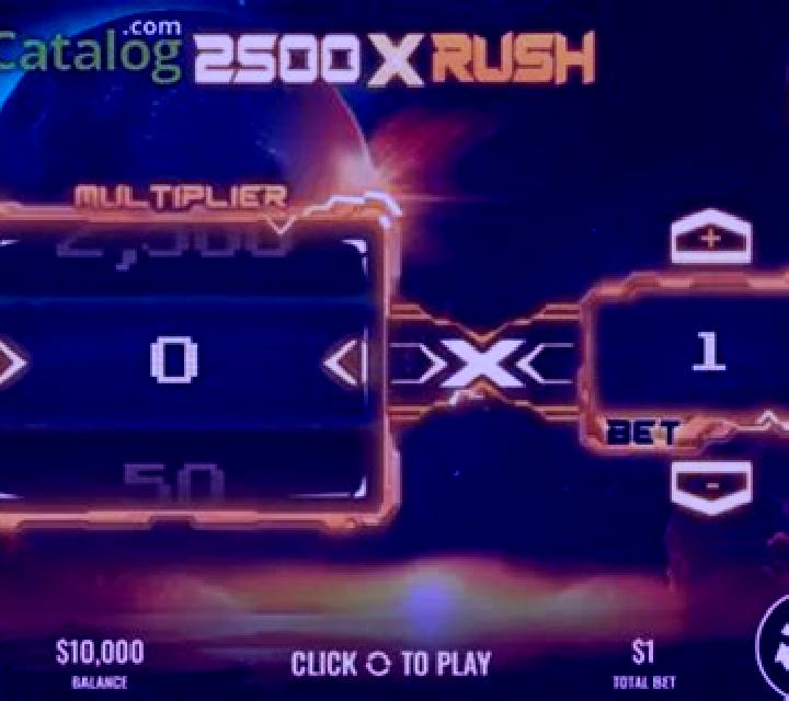 x2500 Rush slot