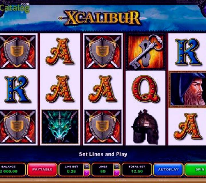 Xcalibur (Microgaming) slot game