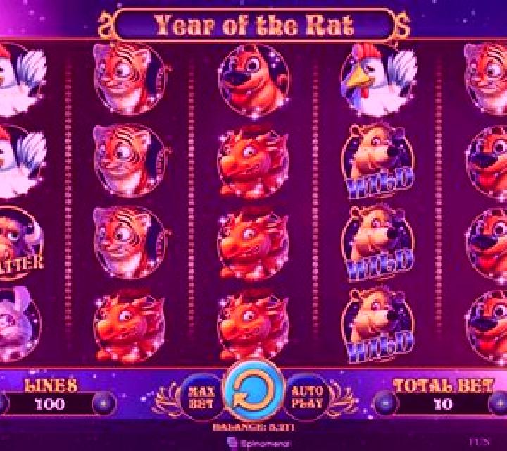 Year of the monkey (Spinomenal) slot game