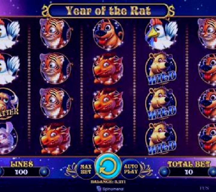 Year of the monkey (Spinomenal) slot machine