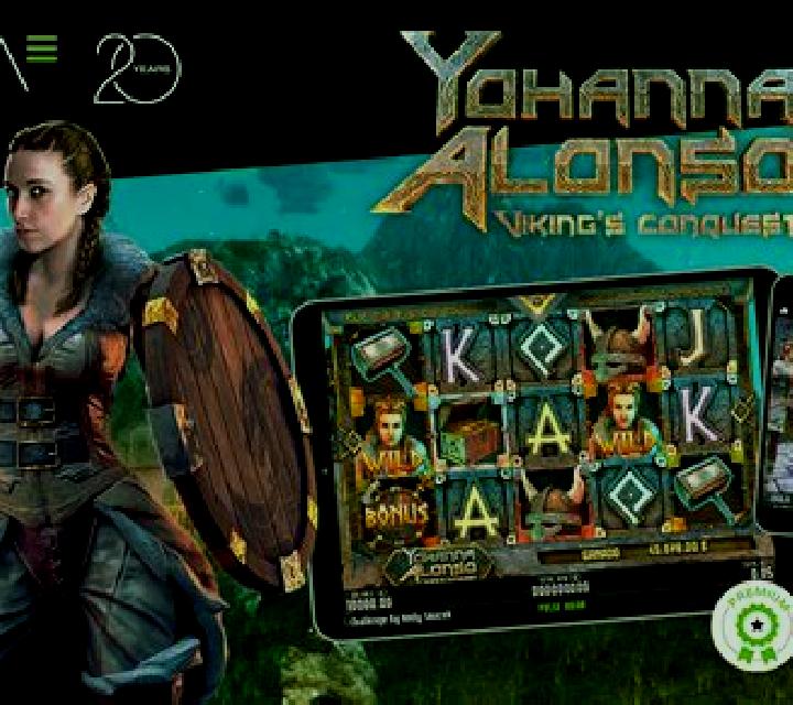 Yohanna Alonso Vikings Conquest slot machine