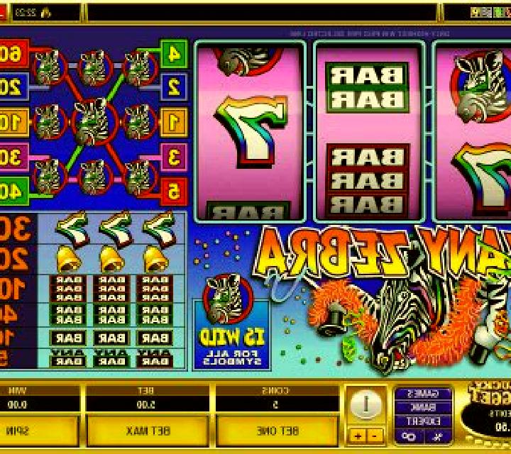 Zany Zebra slot machine